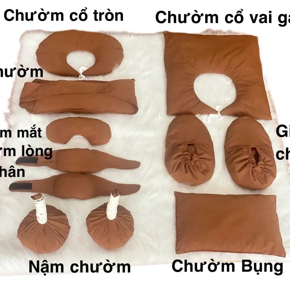Túi chườm thảo dược, chườm thư giãn toàn thân