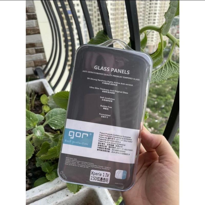 Bộ 2 kính cường lực GOR Sony Xperia 1 IV   Mark 4  cao cấp không full   2 miếng  