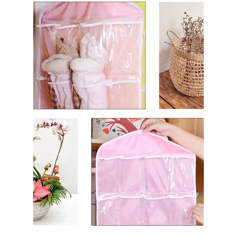 Túi Treo Đồ Thông Minh 16 NGĂN - Túi Đựng Tiện Ích Treo Tủ Đựng Đồ Lót, Tất, Phụ Kiện 7