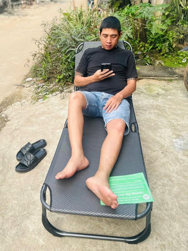 Giường lưới ngang 55cm dài 1m80- Khung đen giường  bố giường  lò sập gỗ khung giường giuong hop chống pallet giường  kẹo dẻo xếp gap mẫu nhỏ ngủ hộp đẹp 1m4x2m 1