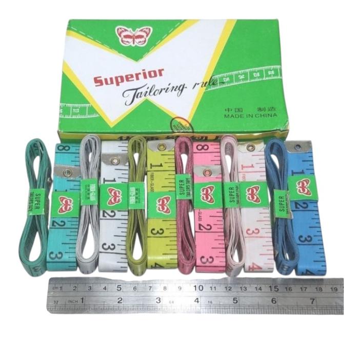 Jual Butterfly Meteran BESAR 2cm Panjang 150cm / Kain / Baju / Badan ...