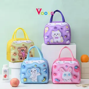[COD] Tas Bekal Anak Karakter 3D/ Lunch Bag 3D/ Cooler Bag Makanan/ Tempat Penyimpanan Makanan/ Tas Bekal/ Tas Bento/ Lunch Bag