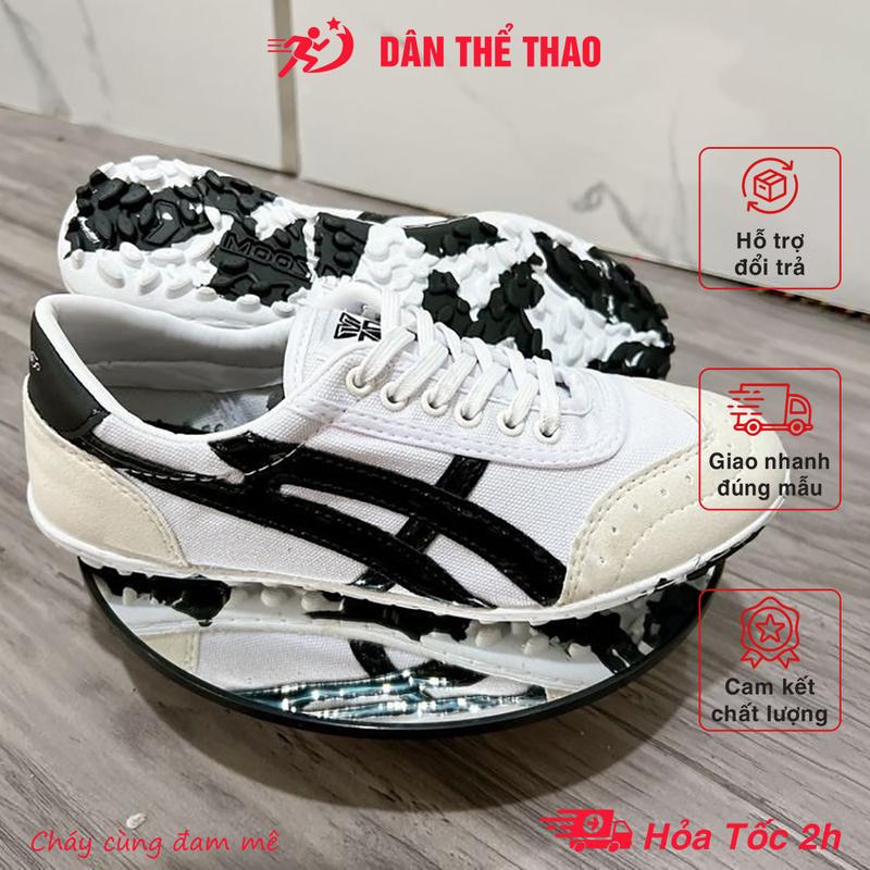 Giày đá bóng chuyên dụng Giày bata ráp đế cao su phù hợp mặt sân nhân tạo và tự nhiên