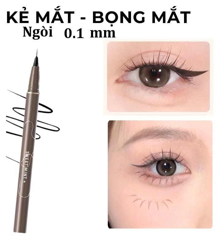 Bút Kẻ mi dưới 0.1mm Lâu Trôi Không Lem Chống Thấm Nước kẻ mắt eyeliner của leon con dấu