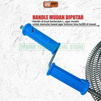 Gambar Kawat Baja Pembersih Pipa Mampet PIpe Cleaner Wire 5M 10M WOIRX TOOL - 5 meter dari Woirx Tool Kota Administrasi Jakarta Barat 5 Tokopedia