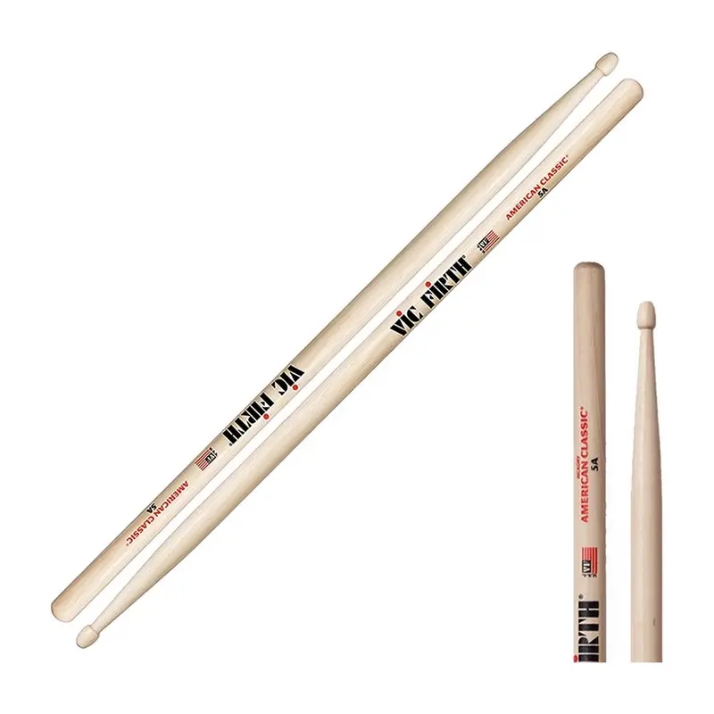 Dùi Vicfirt 5A China. Trống điện & trống Jazz 1