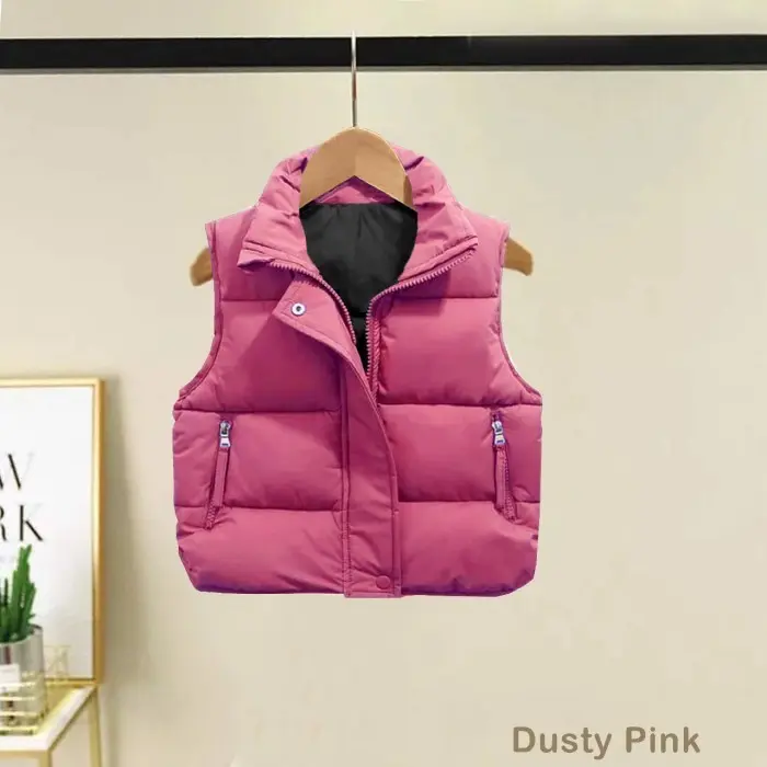 TurboShield Kids: Jaket Rompi Motor Pelindung Dada Winter Windproof & Waterproof Anak Fashion