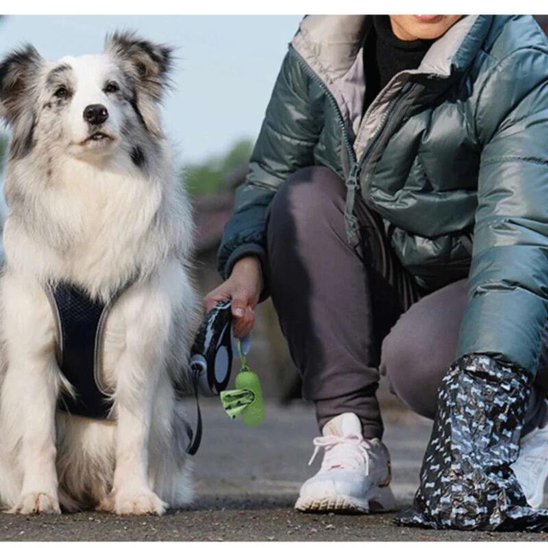 Portable Dog Poop Bags Dispenser Trash Sack Case Carrier Outdoor Garbage Storag Box for Cat Puppy Pet Waste Bag Holder Supplies 4