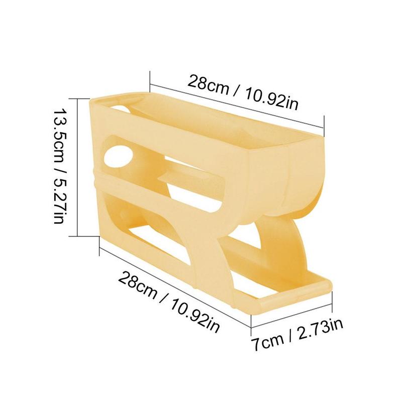 Hộp Bảo Quản Trứng Tủ Lạnh, 3 Tầng, Tiết Kiệm Không Gian Hơn, Hộp Đựng Trứng, Thích Hợp Cho Nhà Bếp, X0P8 6
