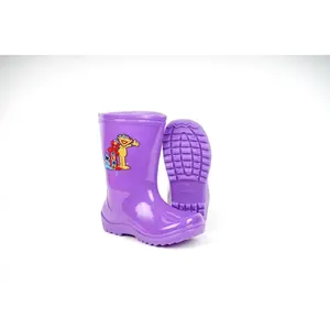 Sepatu Boots Karet Anak Balita Cewek / perempuan / laki laki / Cowok 4 5 6 Tahun Murah Terbaru S517