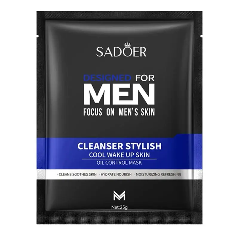 Mặt nạ MEN chuyên dùng cho Nam giới, mặt nạ dưỡng trắng giảm mụn giảm khô da trẻ hóa da đanh cho Nam