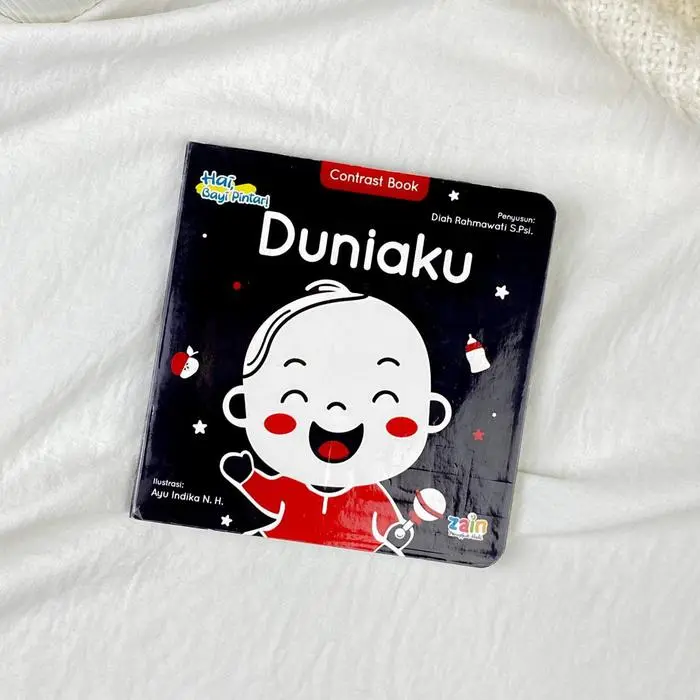 High Contrast Bayi Pintar Duniaku - High Contrast Book 3