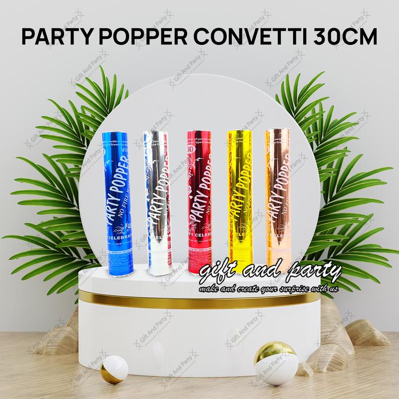 Confetti / Party Popper / Popper Party / Confeti / confetti 30 Cm 2