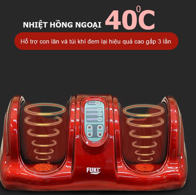 Product Introduction of Máy massage chân Fuki FK-6811 màu đỏ - Thiết kế thông minh, hiệu quả chuyên sâu 17