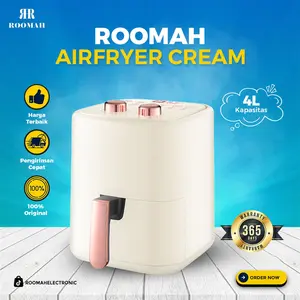 ROOMAH Airfryer 4L Pengorengan Tanpa Minyak - GREEN