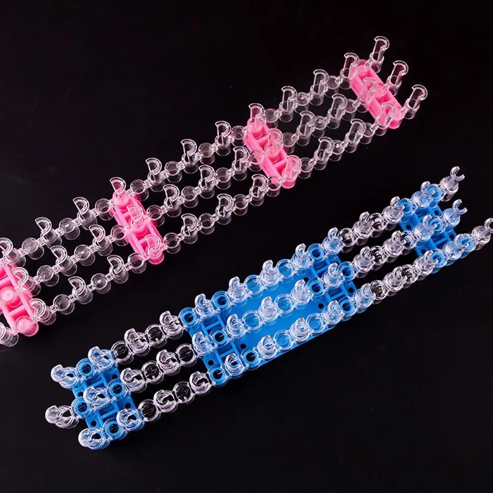 New Bracelet Rubber Loom Bands Loom Bracelet Diy Knitting Toys Gift  Rubber Bands Make Woven Lacing