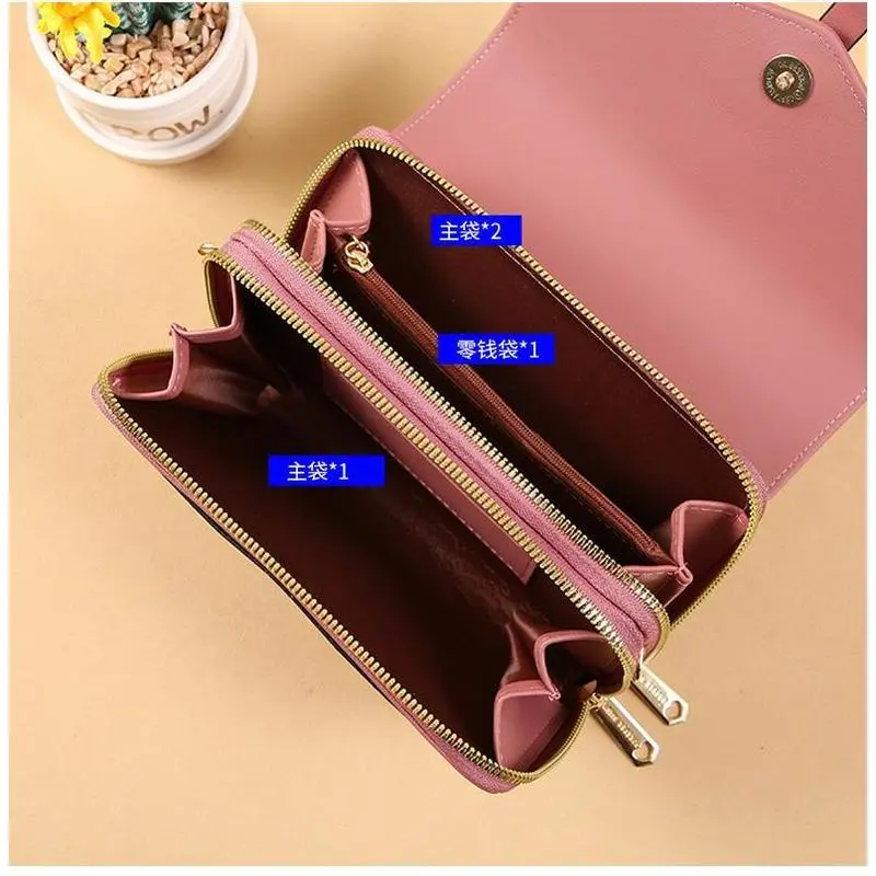 Dompet Tas Bahu Wanita Fashion Korea Hp Cewe Ibu Kondangan Pesta  Terbaru Selempang 8