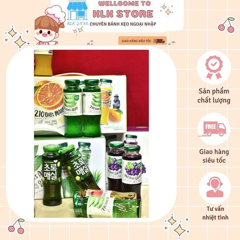 NƯỚC ÉP TRÁI CÂY WOONGJIN CÁC LOẠI KLK Store 1