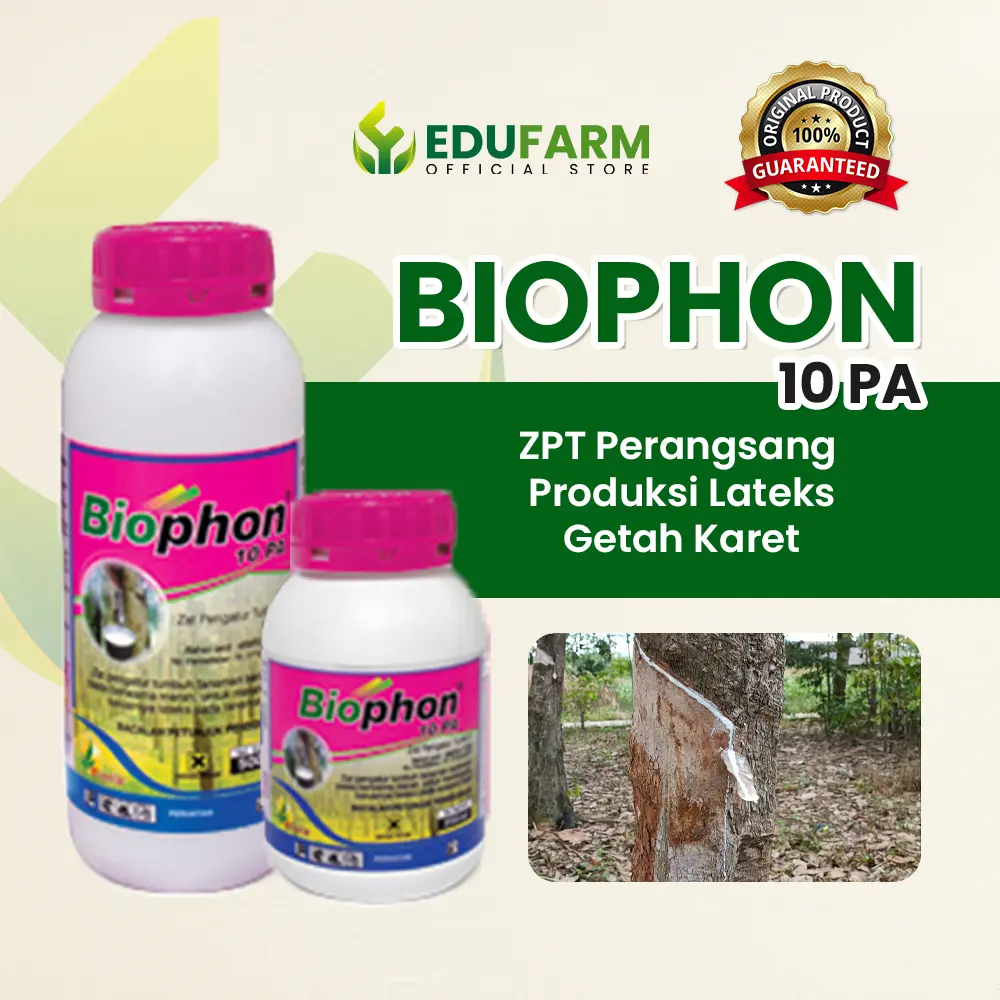 BIOPHON 10 PA - ZPT Perangsang Produksi Lateks/Getah Karet