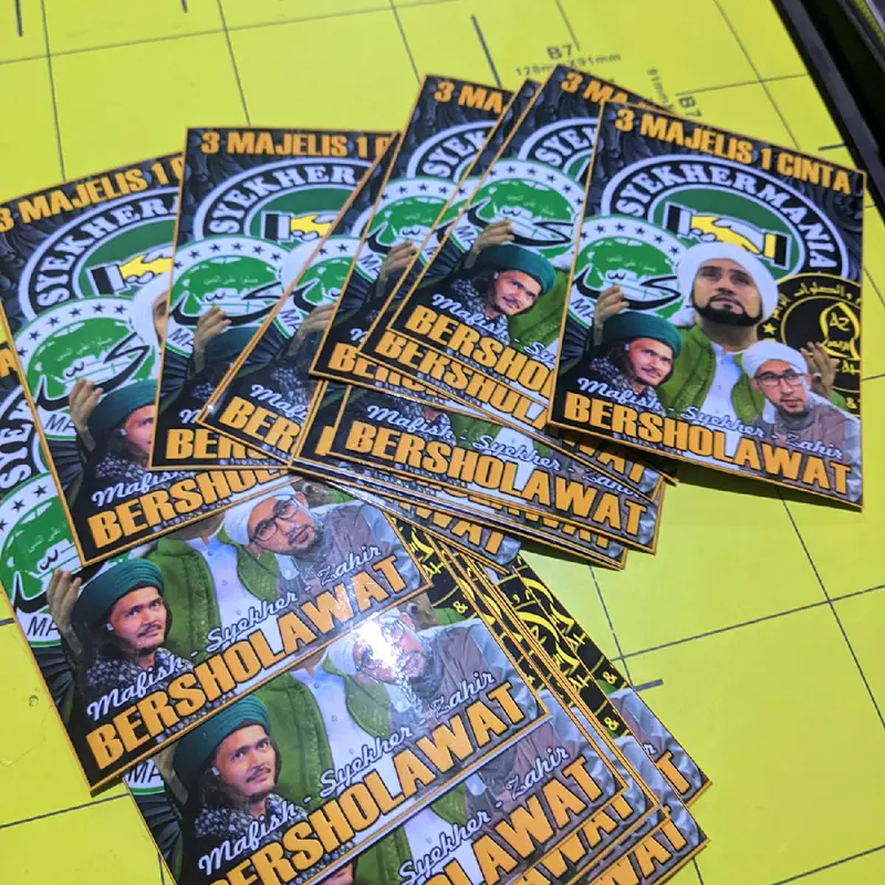 Stiker Syekhermania 3 majelis Bersholawat Paper 0