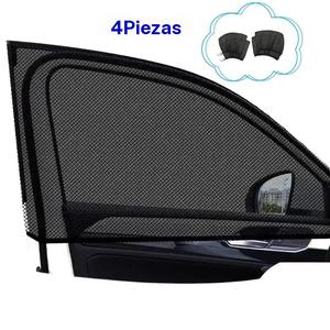 Sombrilla para parabrisas del coche, juego de 4 unidades de sombrillas para vidrio frontal y trasero, sombrilla para coche, accesorios de exterior para vehículos para camping
