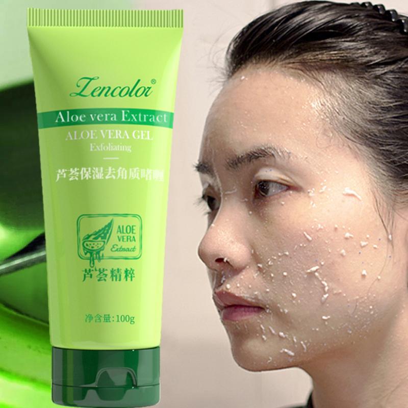 Gel Tẩy Tế Bào Chết Lô Hội, Làm Sạch Sâu, Mặt, Tẩy Tế Bào Chết Nhẹ Nhàng, Kem Chà Cơ Thể, Phụ Kiện Tẩy Tế Bào Chết, Bán Buôn, Cửa Hàng Trẻ Em BéBub VN 0