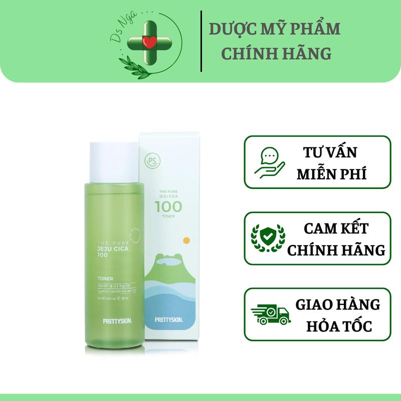 [Xả kho th8/2026] Toner Nước Hoa Hồng Rau Má Pretty Skin Jeju Cica 250ml Làm Đẹp Da Skincare Chăm Sóc Da Dưỡng Ẩm Da Dưỡng Da Mặt