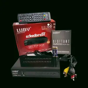 set top box luby t2-01 penerima siaran digital kualitas terbaik