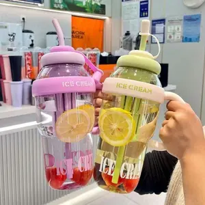 Botol Minum Transparan 1300ml – Water Bottle Olahraga dengan Infuser untuk Infused Water, Botol Air Minum JumboBotol Minum Transparan 1300ml – Water Bottle Olahraga dengan Infuser untuk Infused Water, Botol Air Minum Jumbo