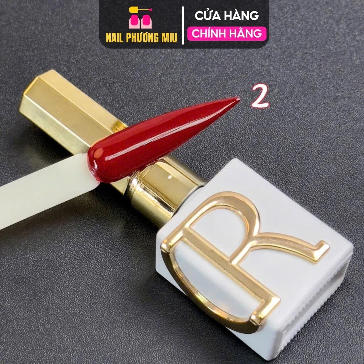 Sơn Gel CR Màu Đỏ Thuần CR02