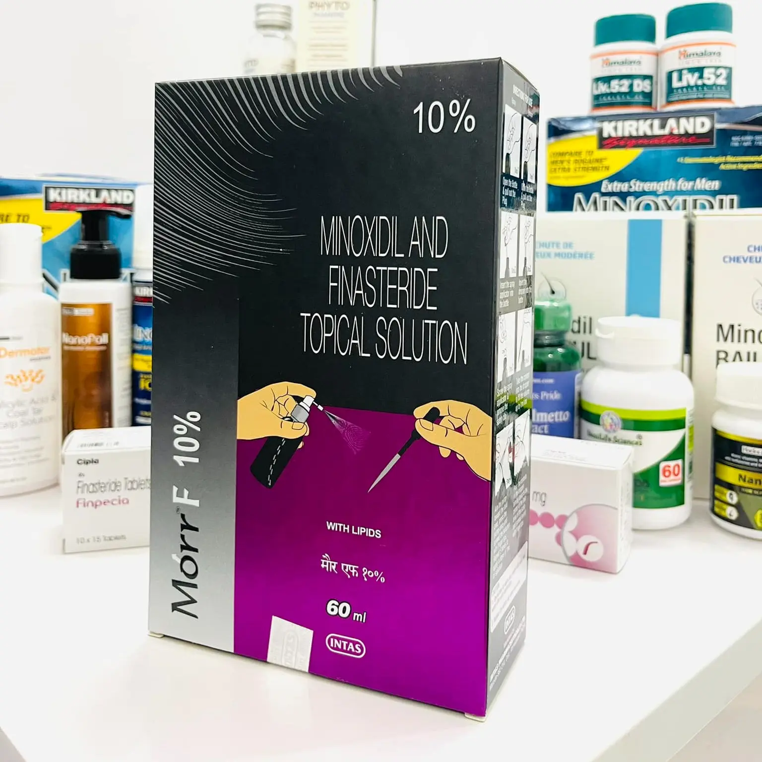 Dung dịch Morr F10% - Mọc tóc Minoxidil & Finasteride 10% - Chăm Sóc Tóc