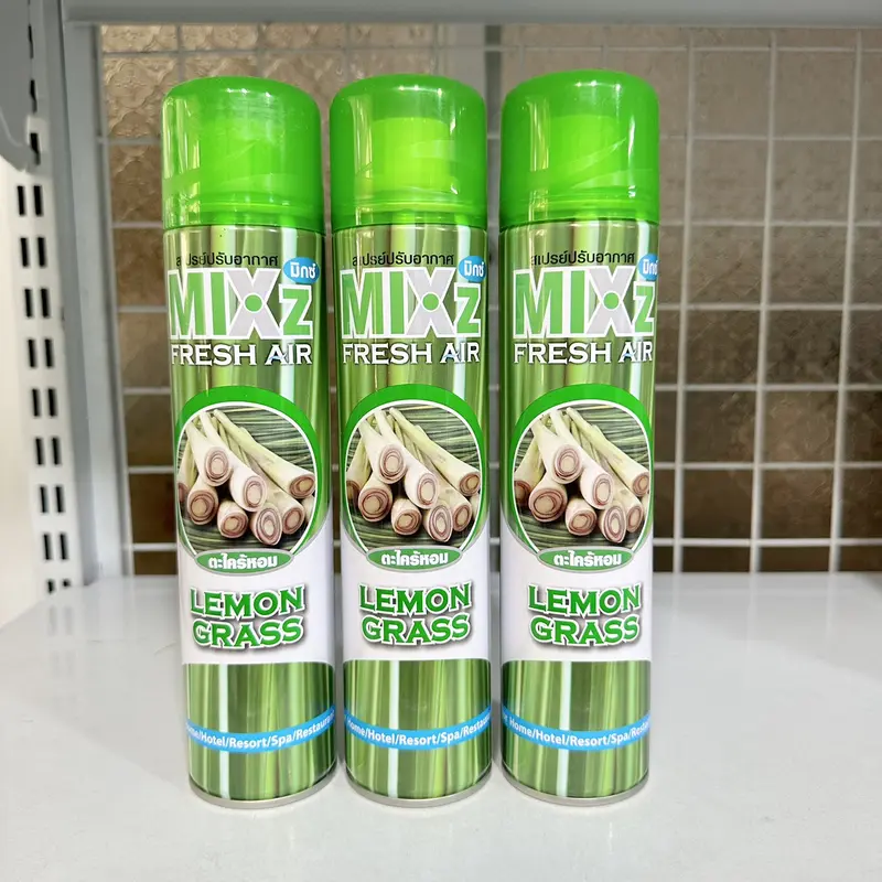 Xịt phòng hương sả chanh Mixz Fresh Air Lemongrass Thái Lan 0