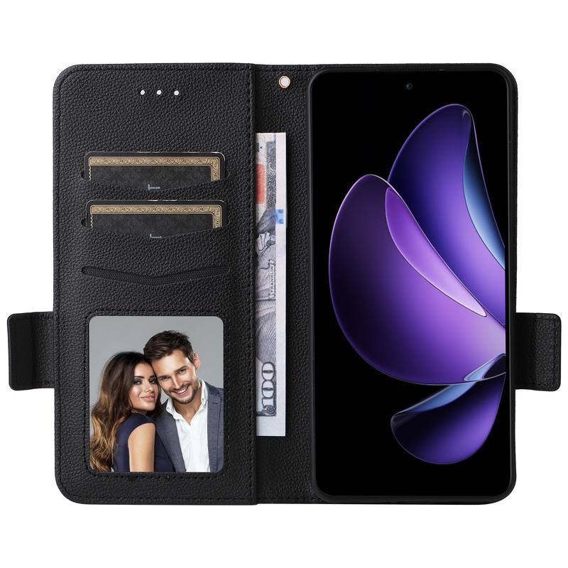 Ốp Điện Thoại Da Lật, Dành Cho Oppo Reno 13F 13 Pro (Reno13 F Reno13Pro Reno13F 5G 2024), Ốp Bảo Vệ Chống Sốc, Có Khe Cắm Thẻ, Ví Và Giá Đỡ, Ốp Lưng 3