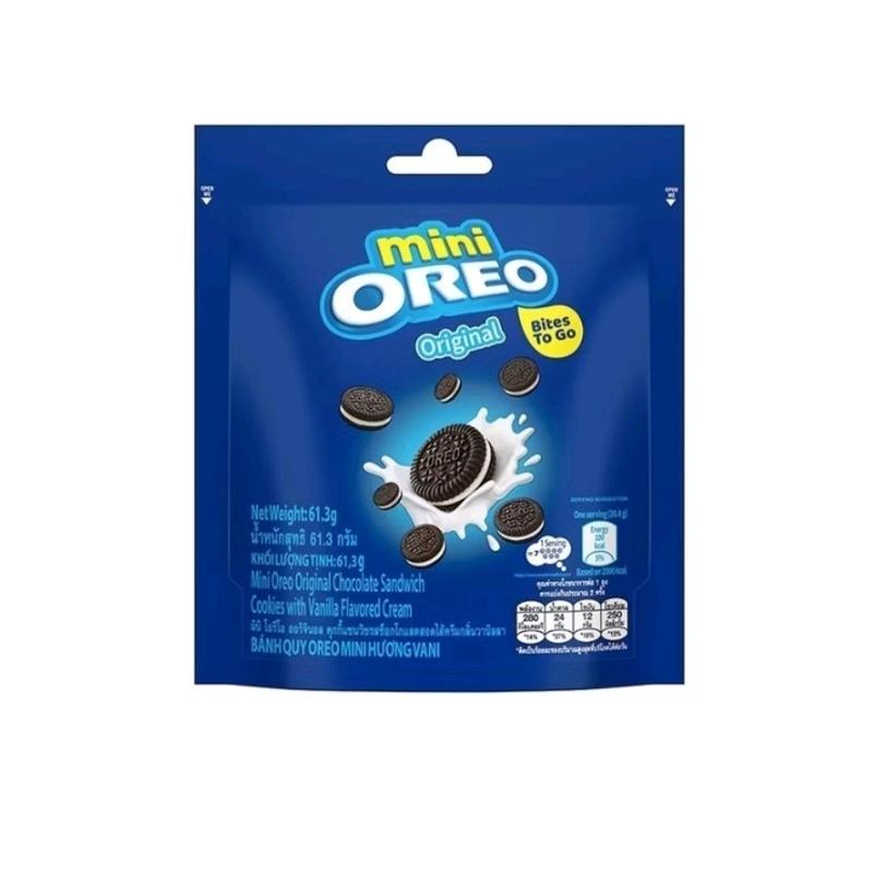 Bánh Quy Oreo Mini vị Vani Túi 61.3gam 0