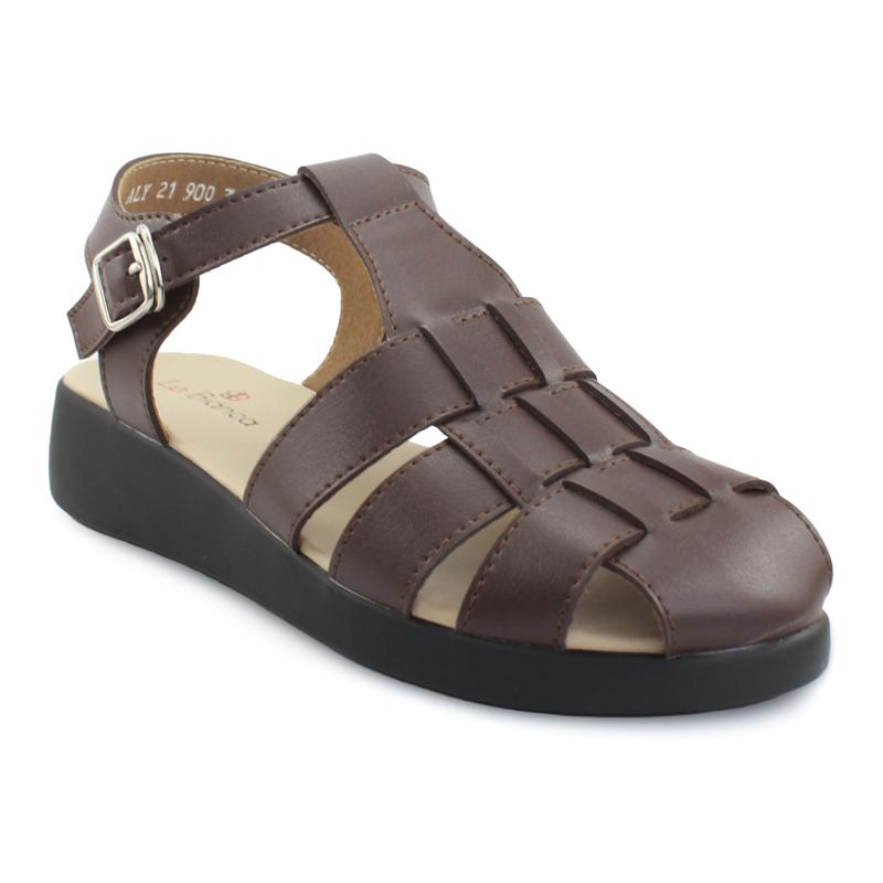 Le Bianca ALY 21-0900 Sepatu Sendal Wanita Flat Sandal Army 4