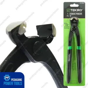 TEKIRO PL-TP2077 Tang Kakatua 9" Catut Gegep Potong Kawat Paku Gagang Karet Tower Pincer