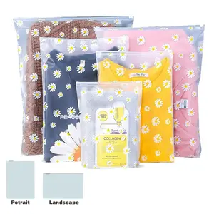 THL Tas Perjalanan Lebar Transparan Tas Plastik Penyimpanan R852