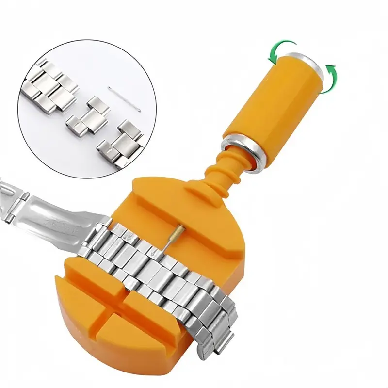 Watch Band Repair Tool Set, Watch Band Link Pin Remover, Professional Watch Band Link Pin Remover, Watch Repair Tool Set for Watch Lovers & DIY Enthusiasts 3