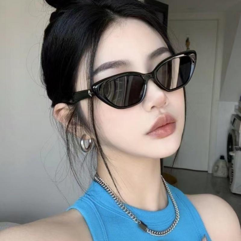 Kính Râm Gọng Nhỏ Cho Nam Và Nữ, Mới, Nhọn, Mắt Mèo, Phong Cách Ngôi Sao, Đa Năng, Xu Hướng, Cao Cấp