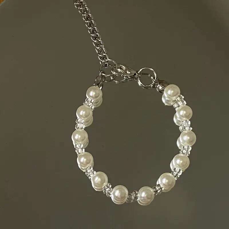 WHITE SERIES BRACELET by LOST BEADS | GELANG MANIK-MANIK KOREAN STYLE 5
