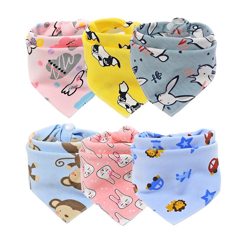Product Introduction of Baby Bibs 100% Cotton for Boys & Girls Super Cartoon Soft Absorbent Feeding Bibs Newborn Bib Baby burp cloths 4