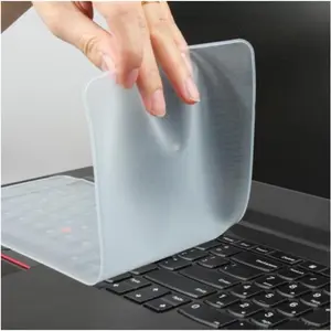Keyboard Protector Pelindung Keyboard Laptop 14inch Silikon Protective Putih
