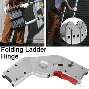 Engsel Lipat Untuk Tangga Engsel Tangga Lipat Multifungsi Siku Tangga Lipat Engsel Pas Aluminium Paduan Tangga Bersama Kunci