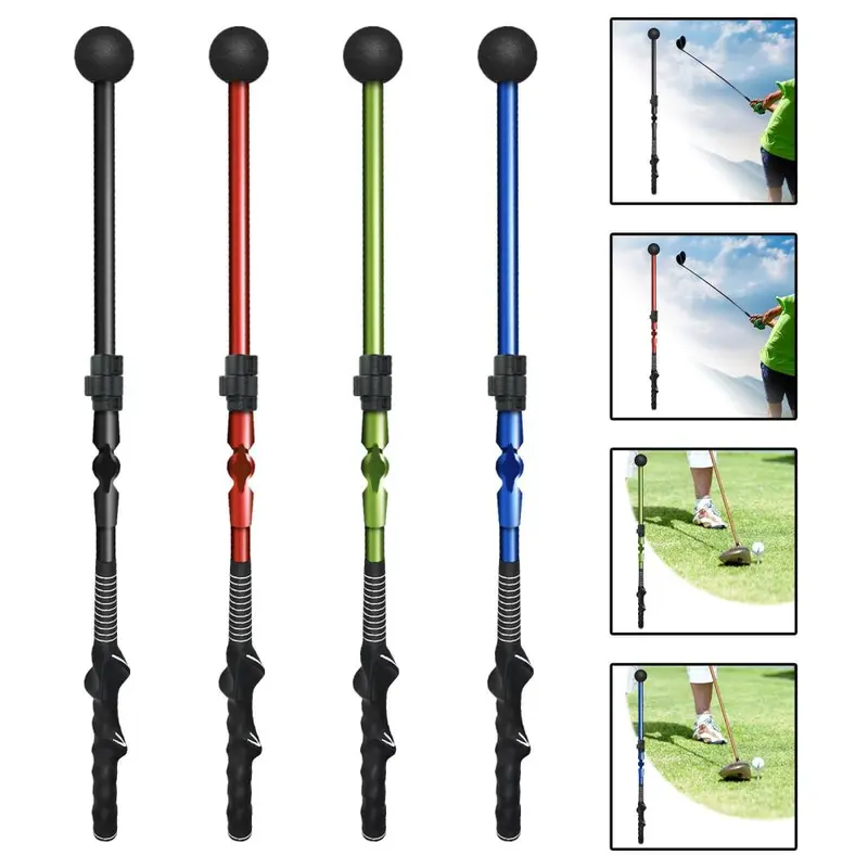Dụng Cụ Tập Xoay Golf, Tay Cầm Công Thái Học Gấp Gọn, Gậy Căn Chỉnh Golf, Gậy Tập Golf, Thích Hợp Cho Người Mới Bắt Đầu, Chơi Chip Và Đánh Ngoài Trời, Dành Cho Nữ 2