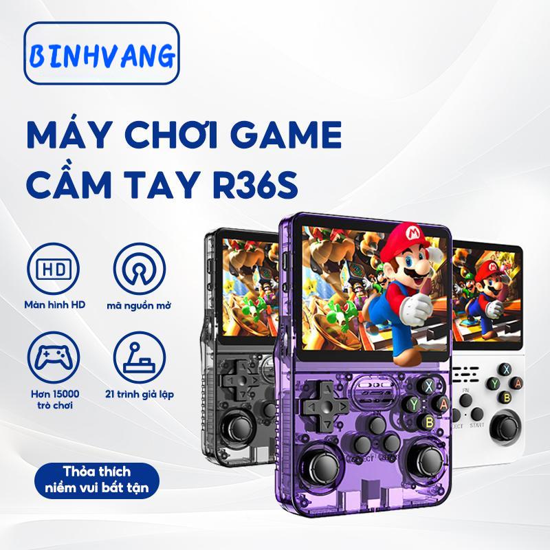  Máy chơi game cầm tay R36S Retro – Hệ điều hành ArkOS 2.0  Linux  – Màn hình IPS – Hơn 20.000 trò chơi – 64G 3.5 inch 