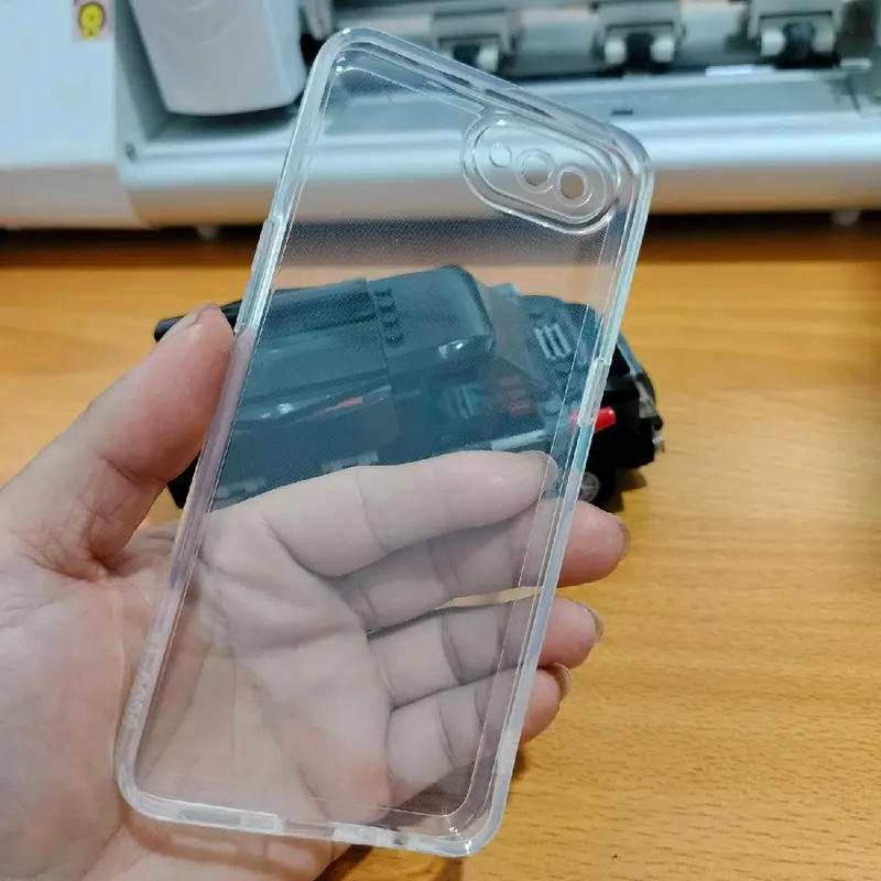 silikon case bening Opp a3s softcase clear airbag a3s/C1 case bening TPU Casing Handphone Transparan 1