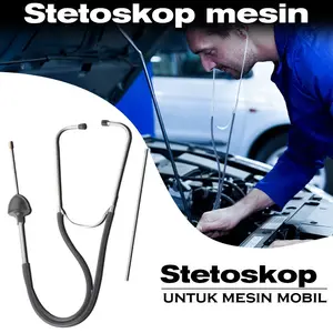 1pcs Stetoskop Mekanik Mobil Stetoskop Mesin Mendengar Alat Mobil Car