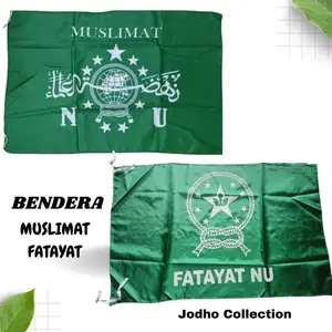 Bendera Muslimat dan Fatayat NU