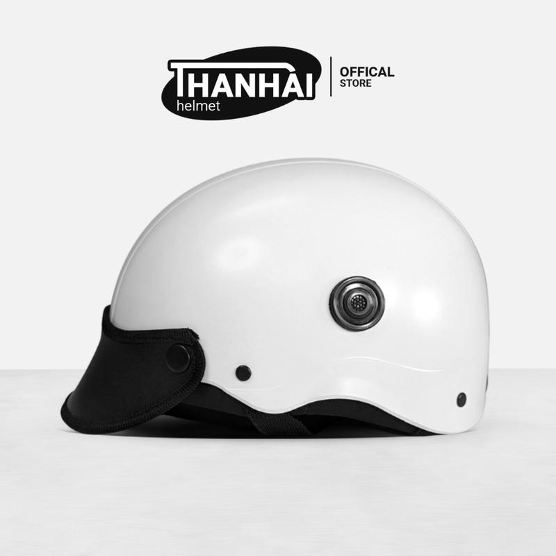 Mũ Bảo Hiểm Nửa Đầu Sơn Đủ Màu Phổ Thông Giá Rẻ - Nhiều Màu Sắc Phù Hợp Nam và Nữ Helmet mubaohiem namnu nón bảo hiểm nón sơn  tháo mỏ được
