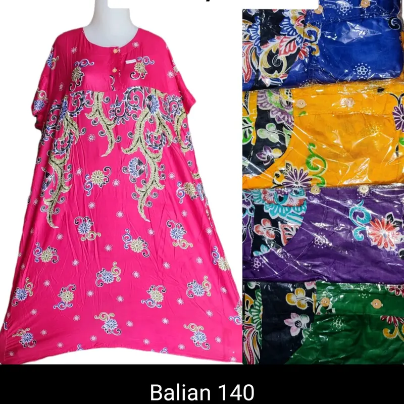 Daster jumbo ld 160 isi 5 Katun busui RANDOM 2